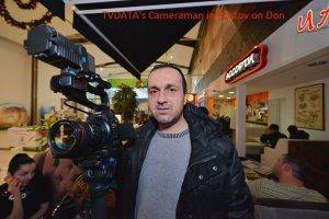 Our Cameraman in Rostov on Don