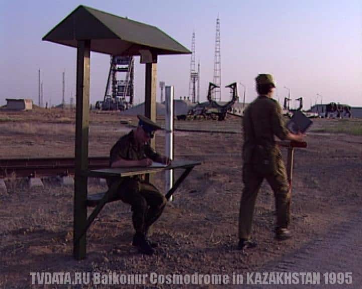 Baikonur Cosmodrome in 1995 