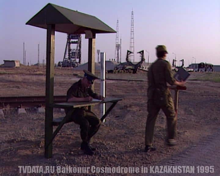 Baikonur Cosmodrome in 1995